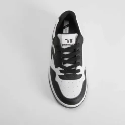 Best Deportiva basket low blanca y negra Zapatillas Deportivas