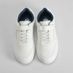 Hot Deportiva blanca y azul Zapatillas Deportivas