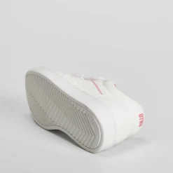 Deportiva blanca y rosa Zapatillas Deportivas