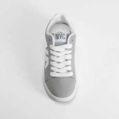 Sale Deportiva básica casual gris Mujer Sneakers