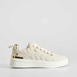 Discount Deportiva casual acolchada beige Mujer Sneakers