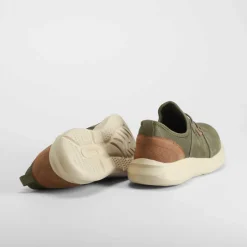 Outlet Deportiva casual bungees kaki Hombre Sneakers