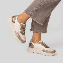 Hot Deportiva casual City elásticos blanca Mujer Sneakers