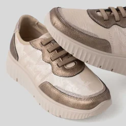 Hot Deportiva casual City elásticos blanca Mujer Sneakers