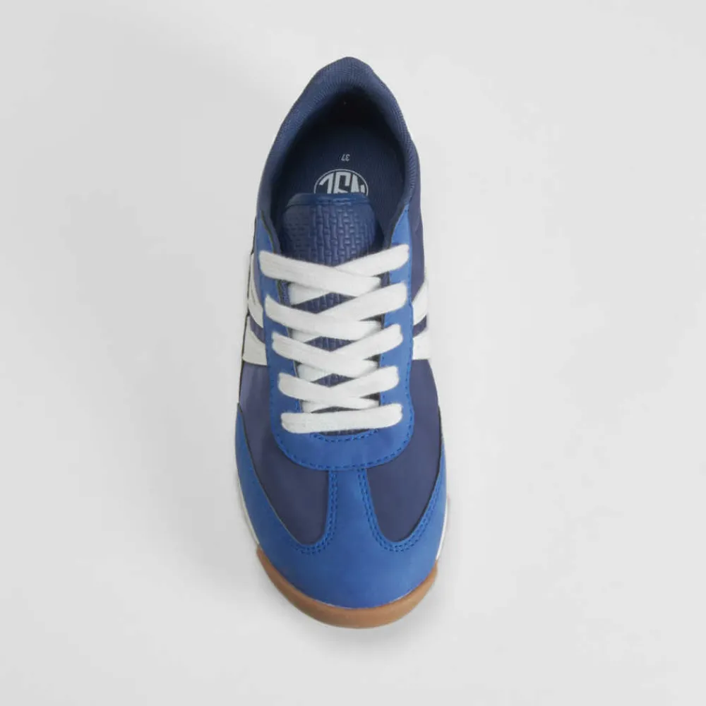 Outlet Deportiva casual color azul marino Mujer Sneakers|Básicos X Menos