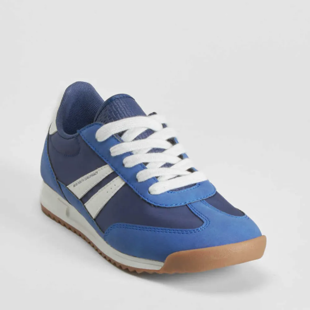 Outlet Deportiva casual color azul marino Mujer Sneakers|Básicos X Menos