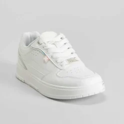 Deportiva casual color blanco Mujer Sneakers