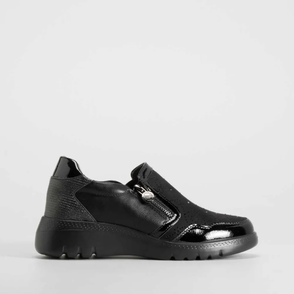 deportiva_casual_cremalle_SKU2kyu7OgYeR_0.webp Online Deportiva casual cremallera negra Mujer Zapatos Confort|Zapatos Planos