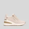 Best Deportiva casual cuña beige Mujer Sneakers