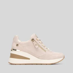 Best Deportiva casual cuña beige Mujer Sneakers
