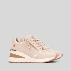 Best Deportiva casual cuña beige Mujer Sneakers