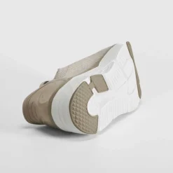 Best Deportiva casual fit-ins cordones beige Mujer Zapatillas Deportivas