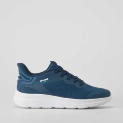 Hot Deportiva casual fit-ins cordón azul Mujer Zapatillas Deportivas
