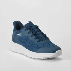 Hot Deportiva casual fit-ins cordón azul Mujer Zapatillas Deportivas