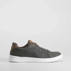 Outlet Deportiva casual gris Hombre Sneakers|Básicos X Menos