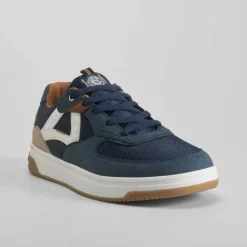 Online Deportiva casual mesh azul marino Hombre Sneakers