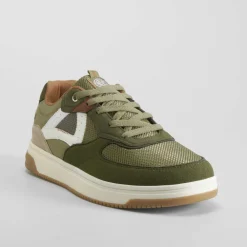 Sale Deportiva casual mesh kaki Hombre Sneakers