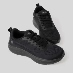 Sale Deportiva casual negra Mujer Sneakers