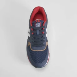 Hot Deportiva casual retro azul marino Hombre Sneakers