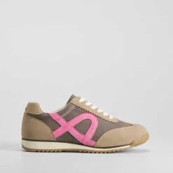 Sale Deportiva casual retro marrón PICCOLA PIU Mujer Sneakers|Básicos X Menos
