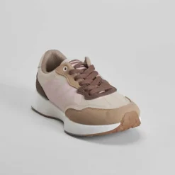Outlet Deportiva casual retrojogging marrón Mujer Sneakers|Básicos X Menos