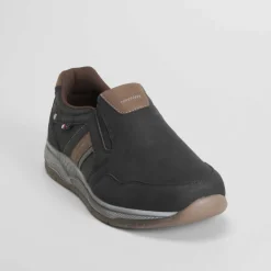 Clearance Deportiva casual slip on negra Hombre Sneakers