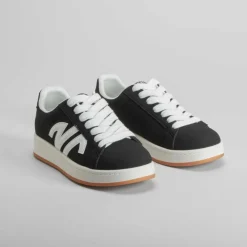 Deportiva casual teen negra Mujer Sneakers
