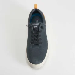 Online Deportiva confort manyara piel azul marino Hombre Sneakers