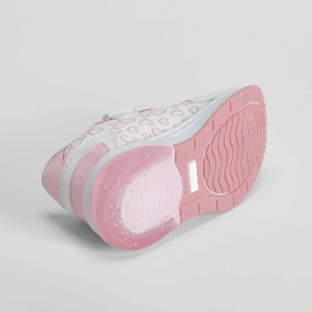 Clearance Deportiva de luces color blanco Zapatillas Deportivas