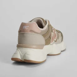 Deportiva jogging casual verde Mujer Sneakers