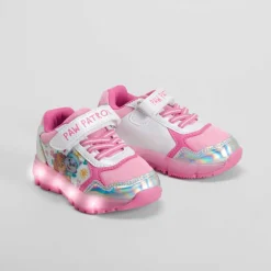 Deportiva luces blanca y rosa Zapatillas Deportivas