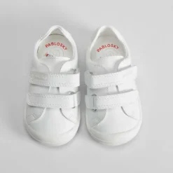 Hot Deportiva piel bebé blanca Zapatillas Deportivas