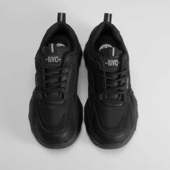 Hot Deportiva plataforma chunky negra Mujer Sneakers