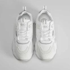 Hot Deportiva plataforma chunky blanca Mujer Sneakers