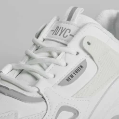 Hot Deportiva plataforma chunky blanca Mujer Sneakers