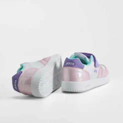 New Deportiva Platea blanca y rosa Zapatillas Deportivas