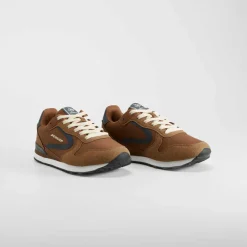Discount Deportiva retro camel Hombre Sneakers
