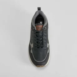 Deportiva retro casual negra Hombre Sneakers