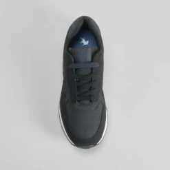 Deportiva retro casual negra Hombre Sneakers