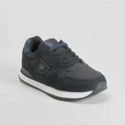 Deportiva retro casual negra Hombre Sneakers