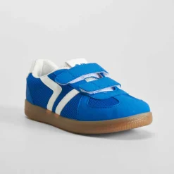 Hot Deportiva retro doble velcro azul Zapatillas Deportivas