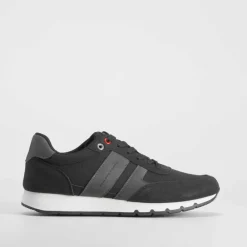 Sale Deportiva retro jogging negra Hombre Sneakers