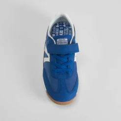 Discount Deportiva retro velcro azul Sneakers