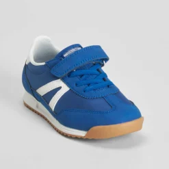Discount Deportiva retro velcro azul Sneakers
