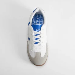 Hot Deportiva retrofutbol juvenil blanca Zapatillas Deportivas