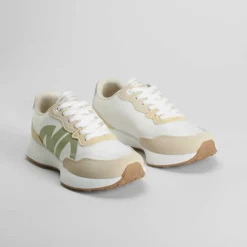 Sale Deportiva retrojogging beige Mujer Sneakers|Básicos X Menos