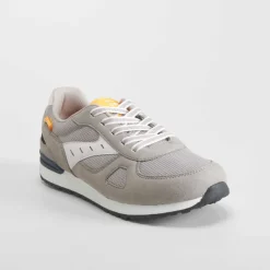 Discount Deportiva retrorunning cordones gris Zapatillas Deportivas