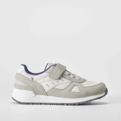 Sale Deportiva retrorunning velcro gris Zapatillas Deportivas