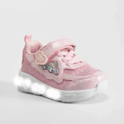 New Deportiva rosa infantil con luces Zapatillas Deportivas