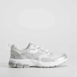 Hot Deportiva running mesh plata Mujer Zapatillas Deportivas